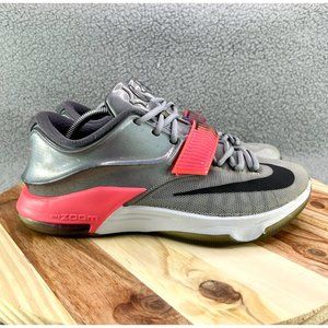 Men's Nike KD 7 VII All Star Game Pure Platinum Kevin Durant Sneaker Shoes Sz 10